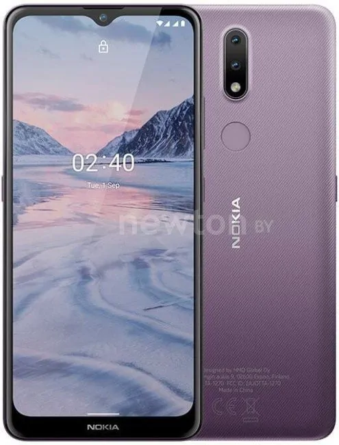 Телефон Nokia 2.4 2GB/32GB (пурпурный)