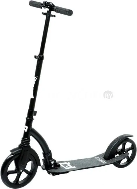 Двухколесный подростковый самокат Rrampa C1 2021 (черный)