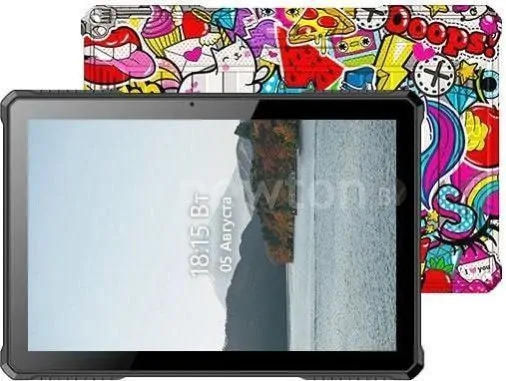 Детский планшет BQ-Mobile BQ-1022L Armor PRO 16GB LTE (Print 11)
