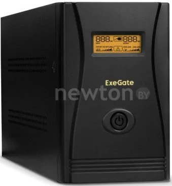 Источник бесперебойного питания ExeGate SpecialPro Smart LLB-3000.LCD.AVR.4SH.RJ.USB