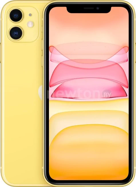 Телефон Apple iPhone 11 64GB (желтый)