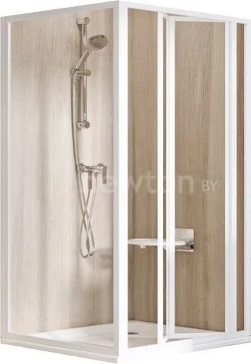 Душевой уголок Ravak Supernova SDZ3+PSS 100x90 (grape/белый)