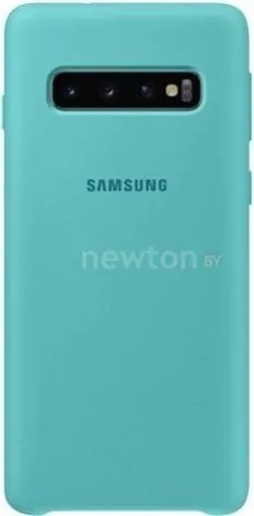 Чехол Samsung Silicone Cover для Samsung Galaxy S10 (зеленый)