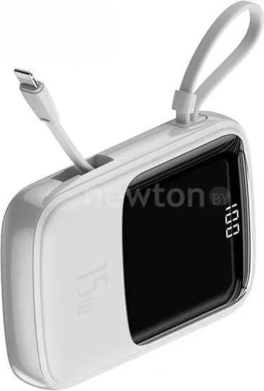 Портативное зарядное устройство Baseus Qpow Digital Display PPQD-B02 10000mAh (белый)