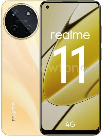 Телефон Realme 11 RMX3636 8GB/128GB международная версия (золотистый)