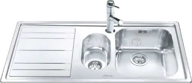 Кухонная мойка Smeg LE102S-2