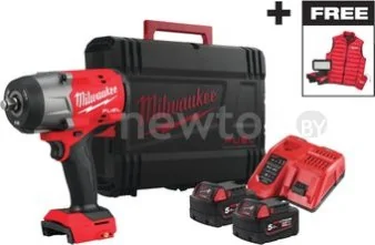 Гайковерт Milwaukee M18 FHIWF2F12MC-502X 4933499452 (с 2-мя АКБ, кейс)
