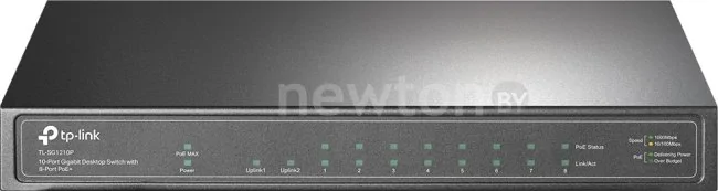 Неуправляемый коммутатор TP-Link TL-SG1210P