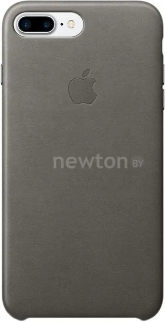 Чехол Apple Leather Case для iPhone 7 Plus Storm Gray [MMYE2]