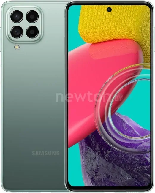 Телефон Samsung Galaxy M53 5G SM-M536 8GB/256GB (зеленый)