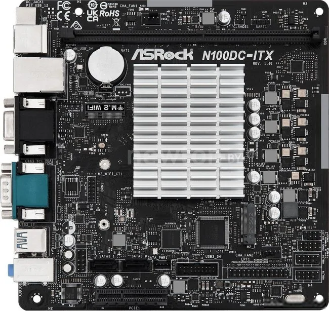 Материнская плата ASRock N100DC-ITX