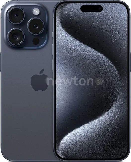 Телефон Apple iPhone 15 Pro Dual SIM 128GB (синий титан)