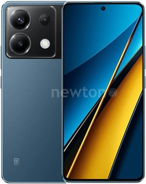 Телефон POCO X6 12GB/512GB с NFC международная версия (синий)
