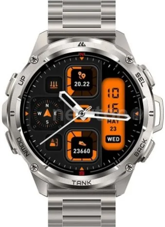 Умные часы Kospet Tank T3 Ultra Special Edition (серебристый)