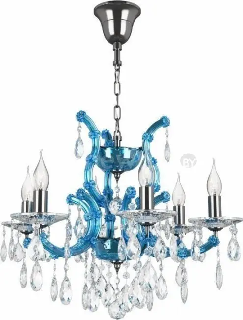 Подвесная люстра Lightstar CHAMPA BLU 698065 (голубой)