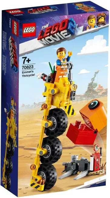 Конструктор LEGO The LEGO Movie 2 70823 Трехколесный велосипед Эммета!