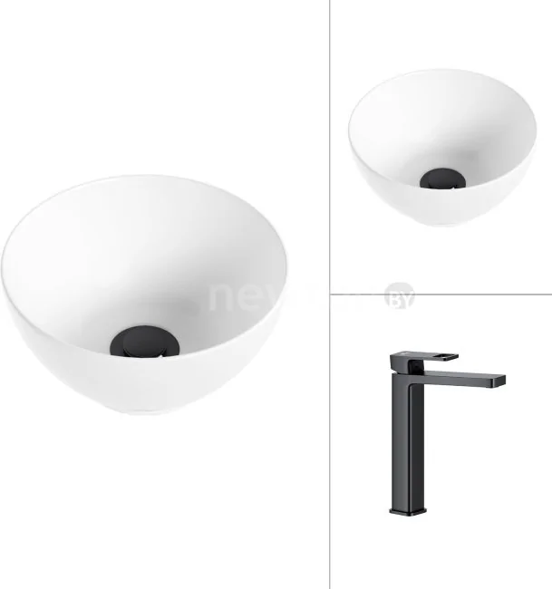 Умывальник Lauter 21601E + Cascade 21СК0655BS