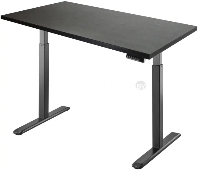 Стол для работы стоя ErgoSmart Electric Desk 1360x800x36 мм (дуб мореный/черный)