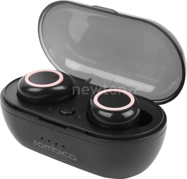 Наушники Rombica MySound Air (черный/розовый)