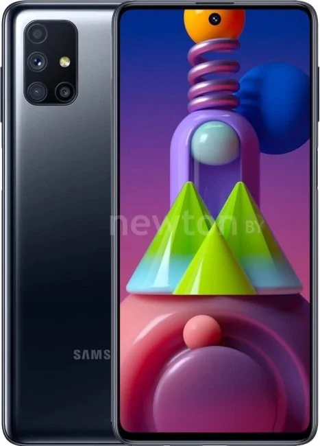 Телефон Samsung Galaxy M51 SM-M515F/DSN 6GB/128GB (черный)