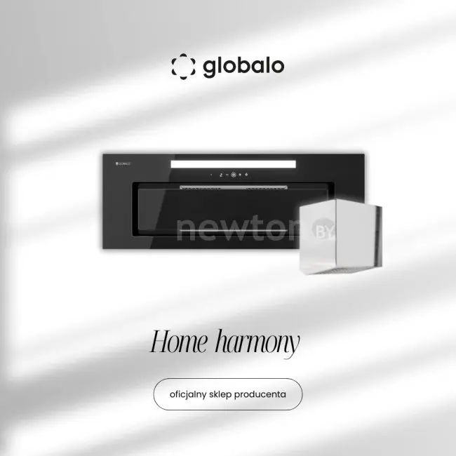 Кухонная вытяжка Globalo Silentio 80.2 Black + Turbina TZ 1.1