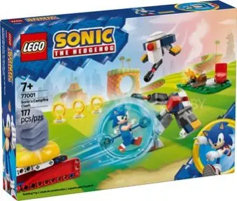 Конструктор LEGO Super Sonic Столкновение Соника у костра 77001