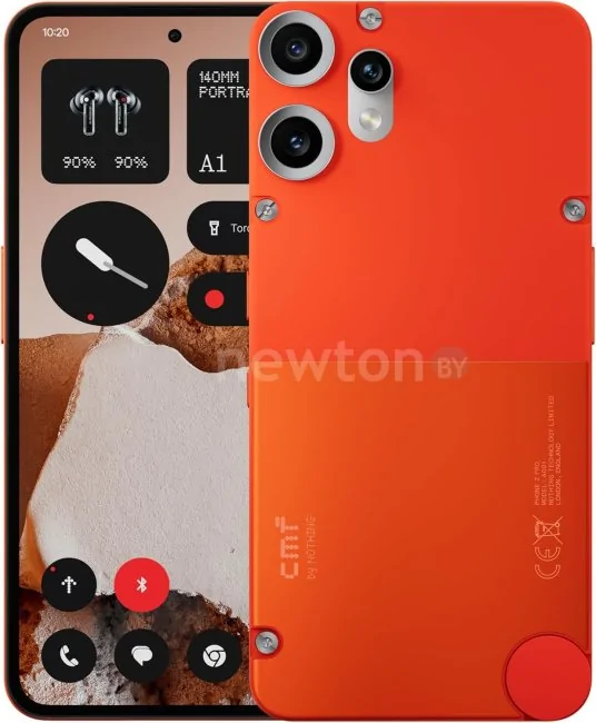 Телефон CMF Phone 2 Pro 8GB/256GB (оранжевый)