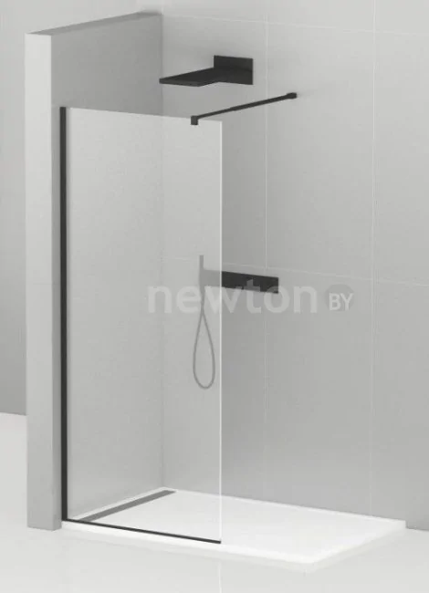 Душевая стенка Cezares LIBERTA-L-1-95-C-NERO