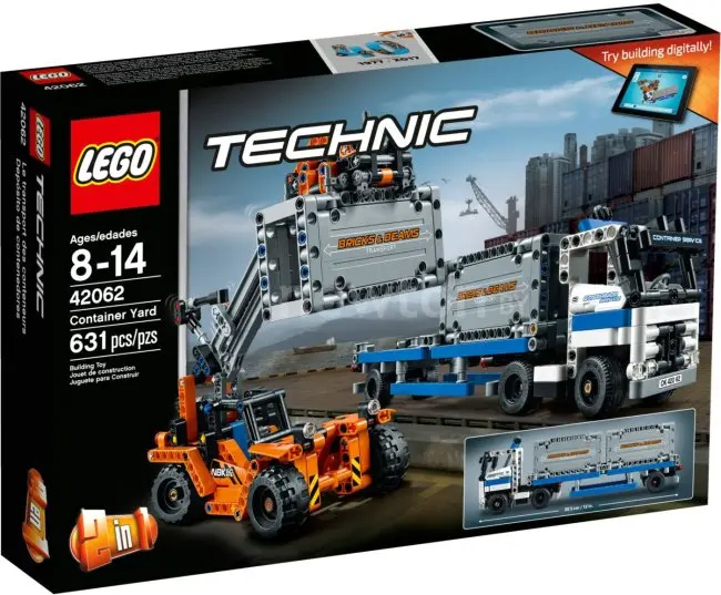 Конструктор LEGO Technic 42062 Контейнерный терминал