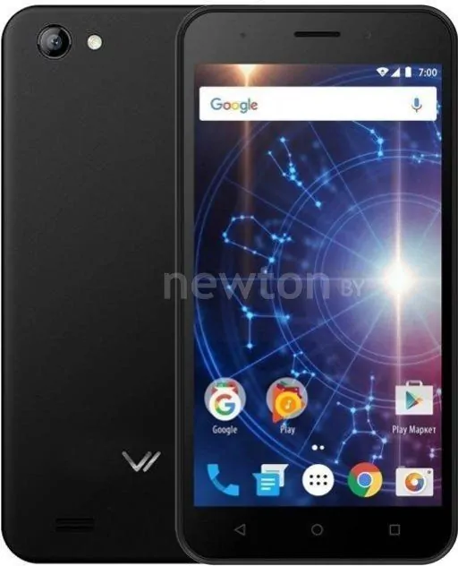 Телефон Vertex Impress Luck NFC (4G) (черный)