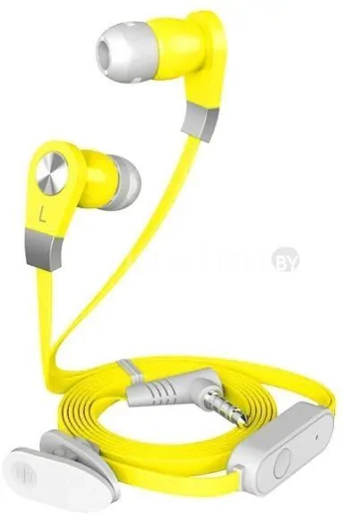 Наушники с микрофоном Harper HV-103 (желтый)