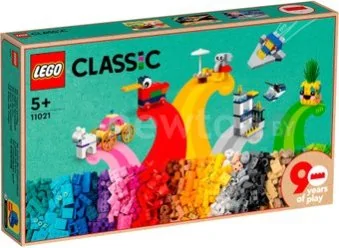 Набор деталей LEGO Classic 11021 90 лет игры