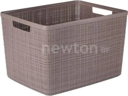 Корзина Curver Jute L20 01907-J28-01 (темно-фиолетовый)