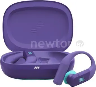 Наушники JBL Endurance Peak 4 (фиолетовый/бирюзовый)