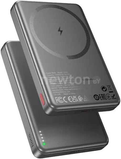 Внешний аккумулятор Hoco Q26A 10000mAh (серый)