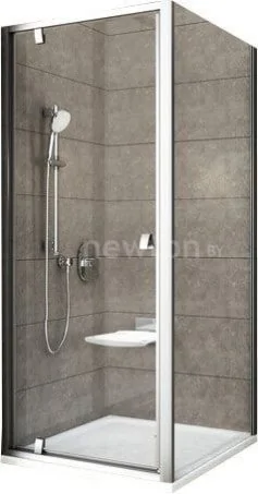 Душевой уголок Ravak Pivot PDOP1+PPS 80x80 (черный/прозрачное)