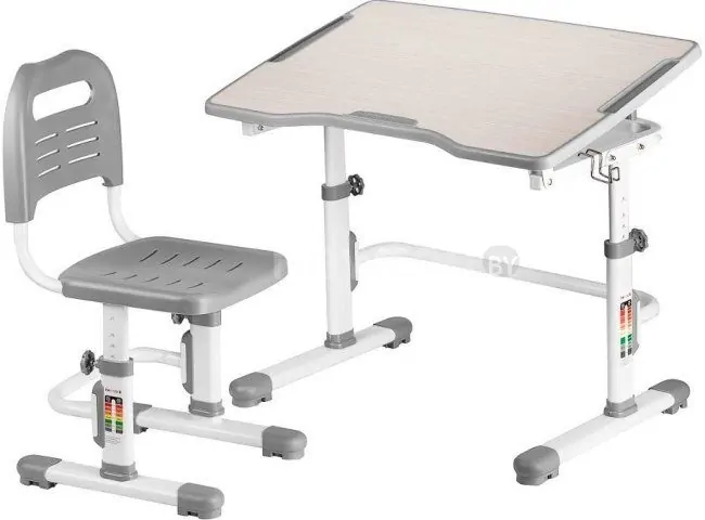 Парта Fun Desk Vivo II (серый)