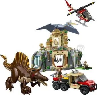 Конструктор LEGO Jurassic World 76976 Quetzalcoatlus & Spinosaurus Airborne Mission