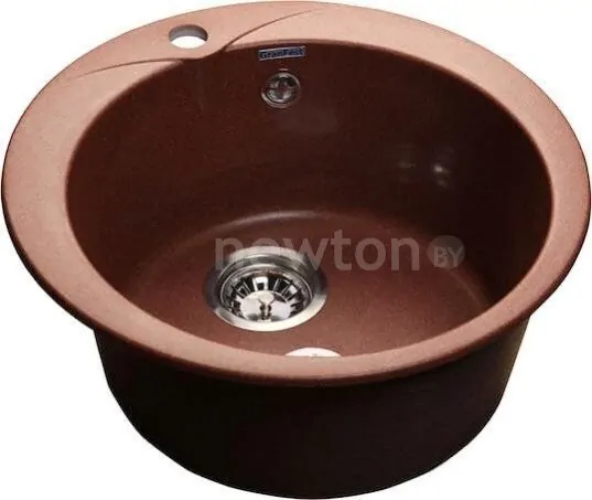 Кухонная мойка GranFest Rondo GF-R480 (красный марс)