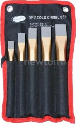 Набор зубил RockForce RF-5014F (5 предметов)