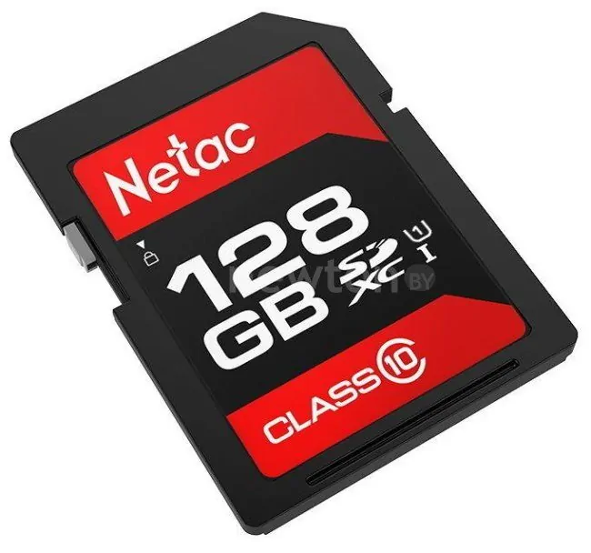 Карта памяти Netac SDXC 128GB U1/C10 Netac P600 NT02P600STN-128G-R