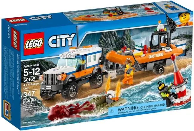 Конструктор LEGO City 60165 Внедорожник 4х4 команды быстрого реагирования