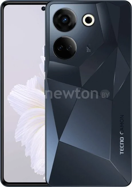 Телефон Tecno Camon 20 8GB/256GB (предрассветный черный)