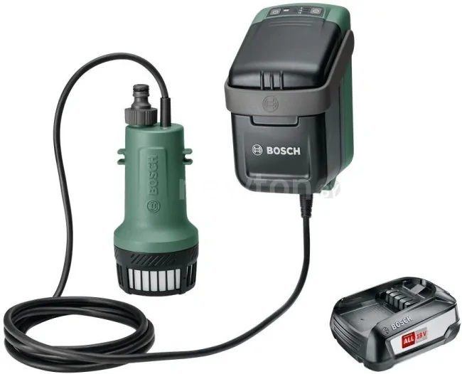 Садовый насос Bosch GardenPump 18 06008C4200 (с 1-им АКБ)