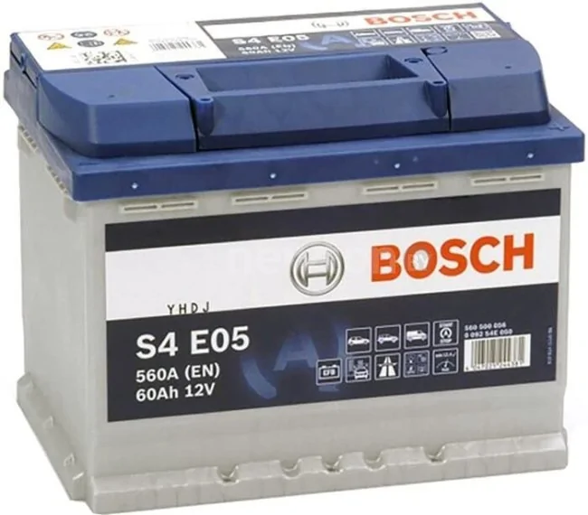 Автомобильный аккумулятор Bosch S4 E05 0092S4E051 (60 А·ч)