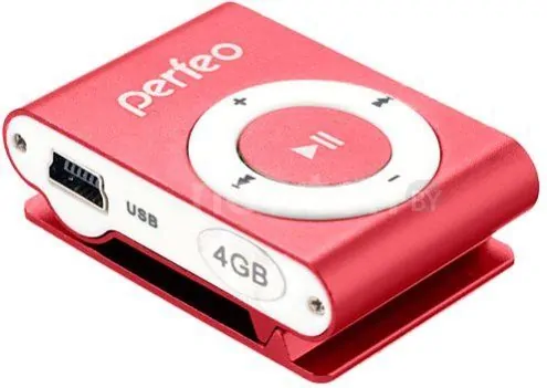 MP3 плеер Perfeo VI-M001-4GB Music Clip Titanium Inkiness