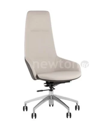 Офисное кресло TopChairs Soulo A308 8371-12/1 (бежевый/серый)