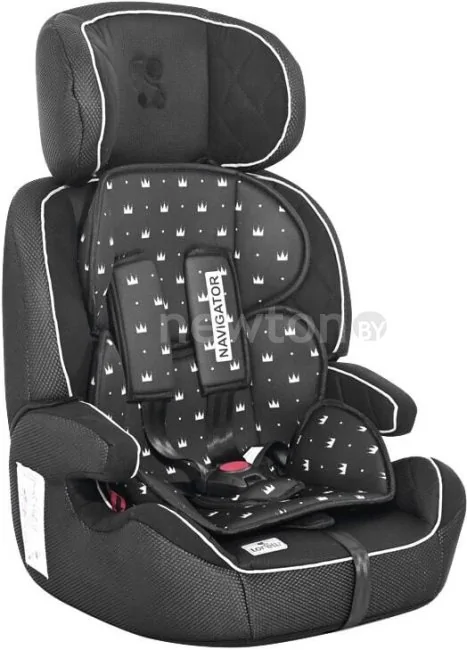 Детское автокресло Lorelli Navigator 2021 (black crowns)