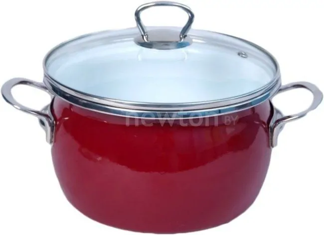 Кастрюля Omelia 1-2430211 (бордовый)