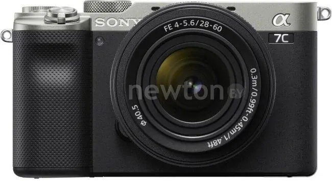 Беззеркальный фотоаппарат Sony Alpha a7C Kit 28-60mm (серебристый)
